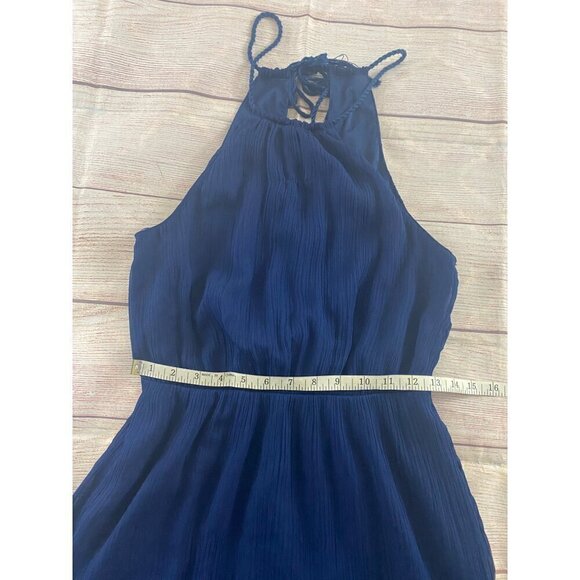 Zara Trafuluc Women's Blue Braided Neck Dress - Small - Picture 5 of 12